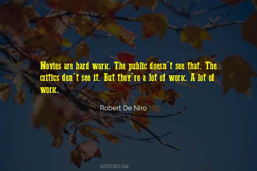 Robert De Niro Quotes #1623429