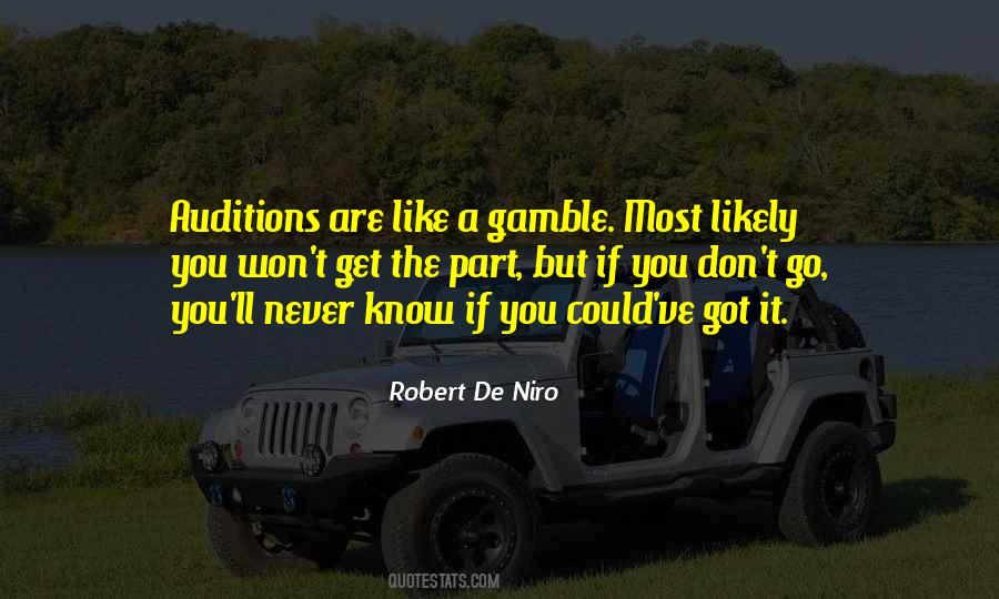 Robert De Niro Quotes #541475