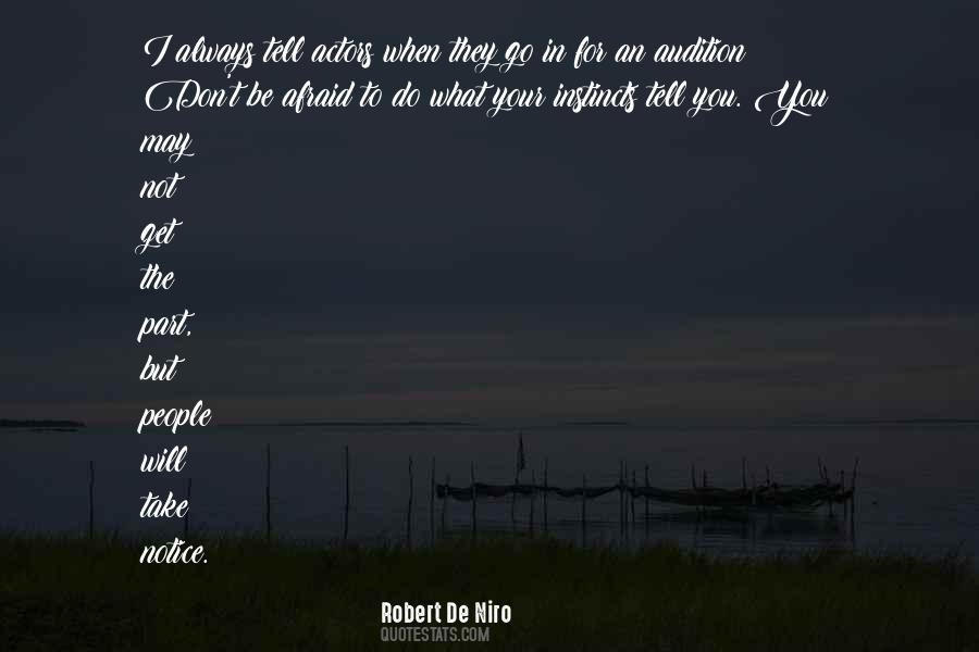 Robert De Niro Quotes #629120