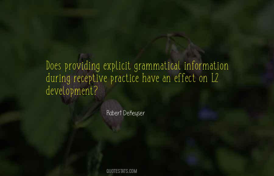 Robert DeKeyser Quotes #384710 Robert DeKeyser Quotes #384710