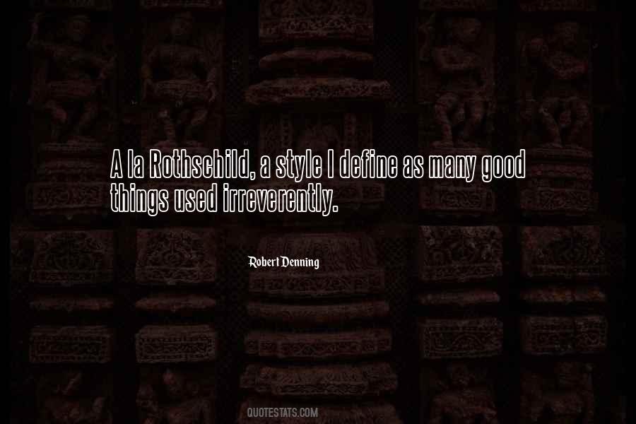 Robert Denning Quotes #939699