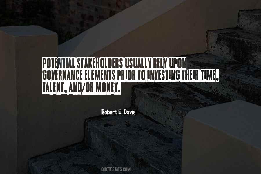 Robert E. Davis Quotes #1546672