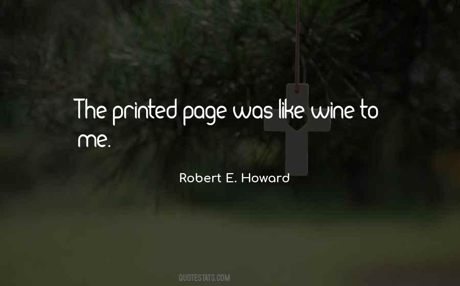 Robert E. Howard Quotes #433769