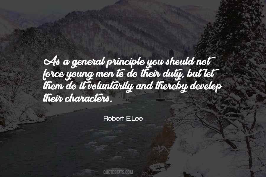 Robert E.Lee Quotes #701400