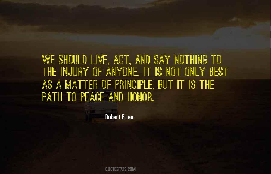 Robert E.Lee Quotes #874495