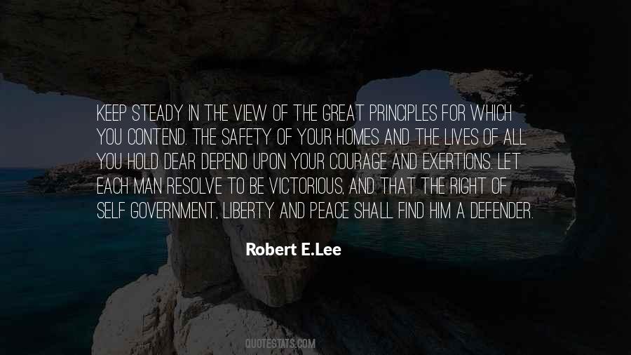 Robert E.Lee Quotes #916590