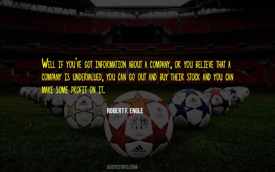 Robert F. Engle Quotes #413224