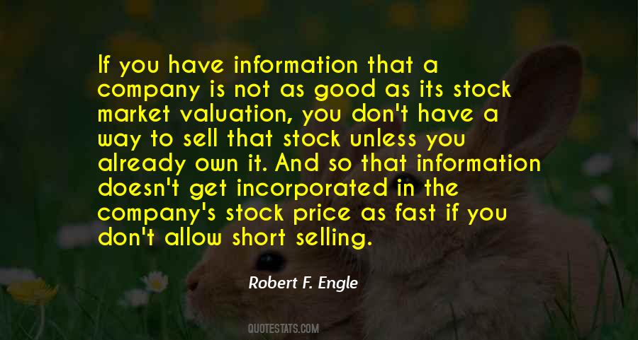Robert F. Engle Quotes #824492