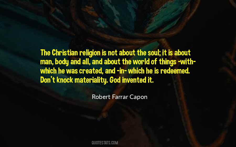 Robert Farrar Capon Quotes #261101