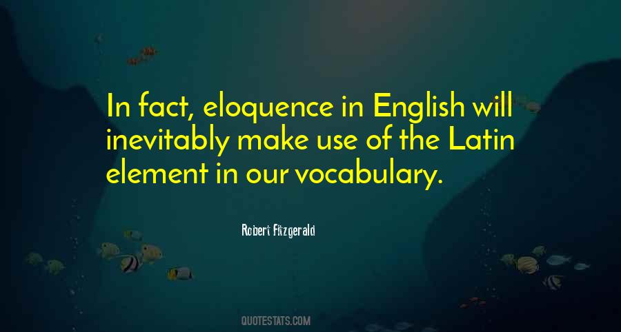 Robert Fitzgerald Quotes #1182289