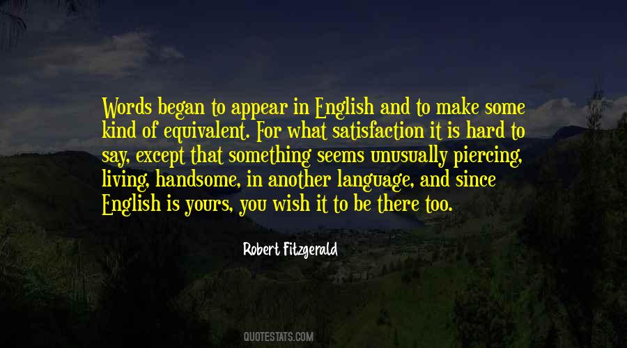 Robert Fitzgerald Quotes #1819111