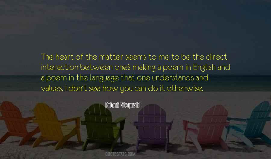 Robert Fitzgerald Quotes #63721