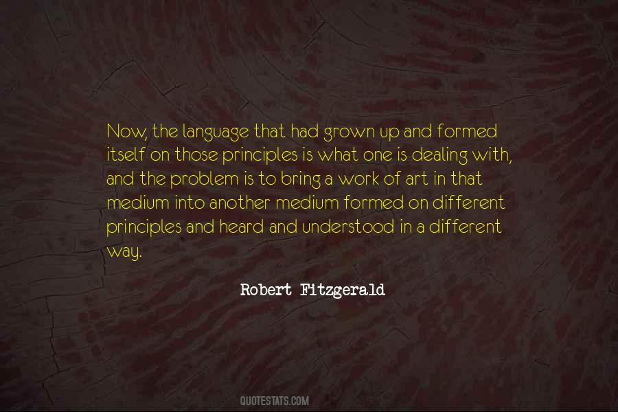 Robert Fitzgerald Quotes #724383