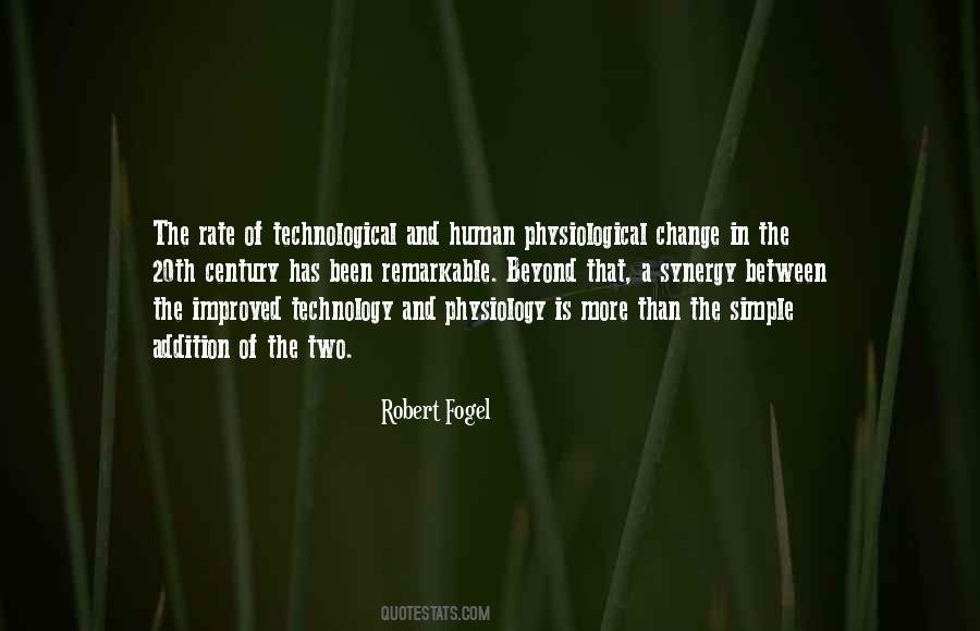 Robert Fogel Quotes #288247