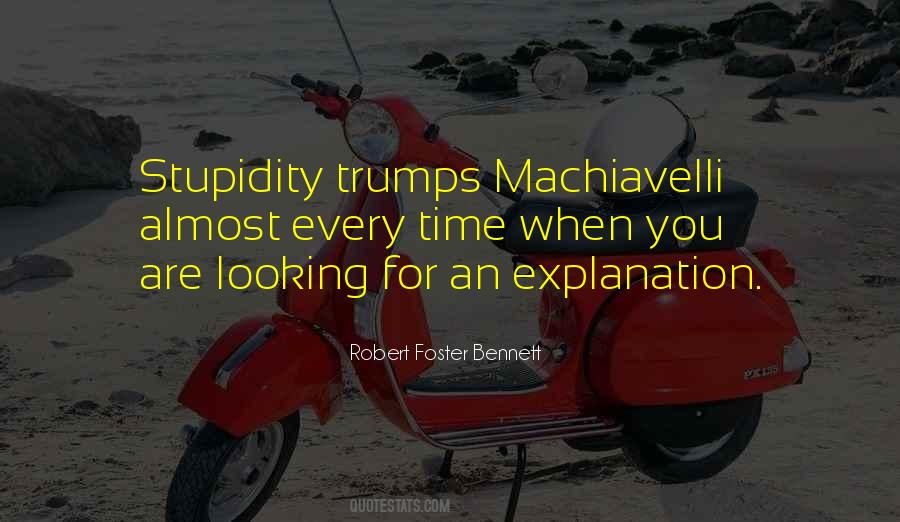 Robert Foster Bennett Quotes #108303