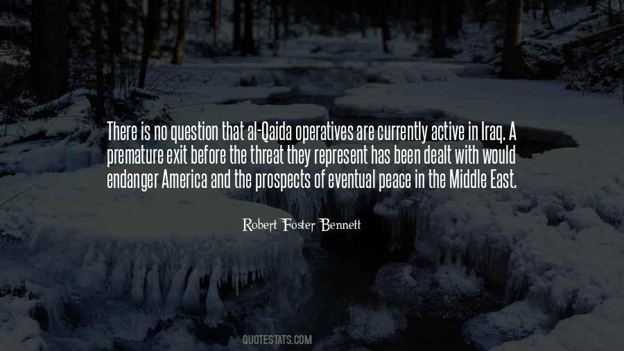 Robert Foster Bennett Quotes #1343200