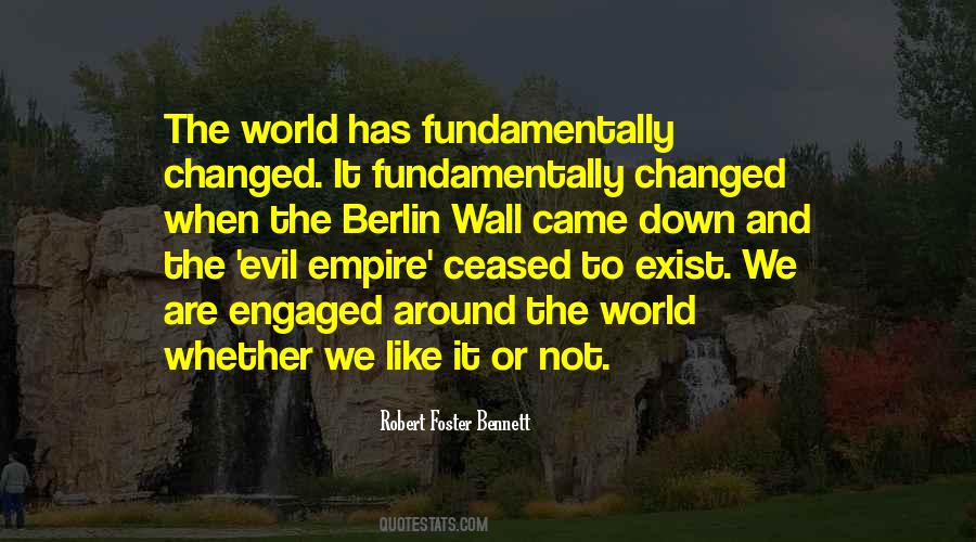 Robert Foster Bennett Quotes #498015