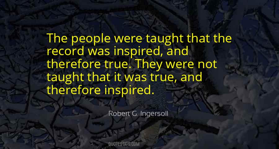 Robert G. Ingersoll Quotes #1687231