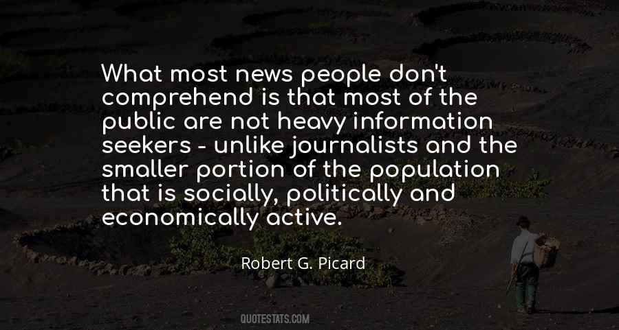 Robert G. Picard Quotes #1258051