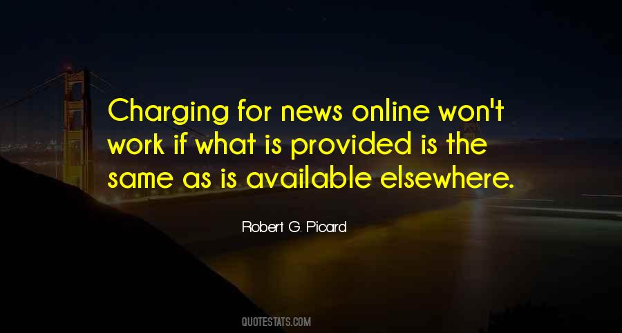 Robert G. Picard Quotes #1568182