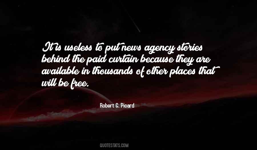 Robert G. Picard Quotes #164425