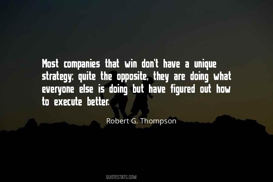 Robert G. Thompson Quotes #1466518