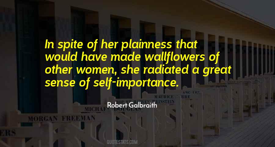 Robert Galbraith Quotes #133867