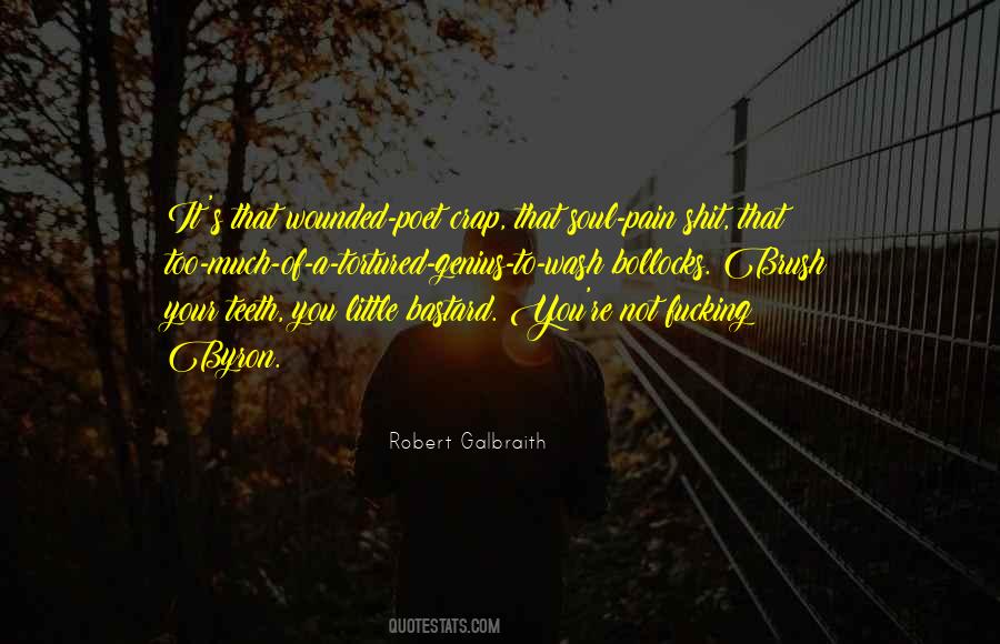 Robert Galbraith Quotes #1872373