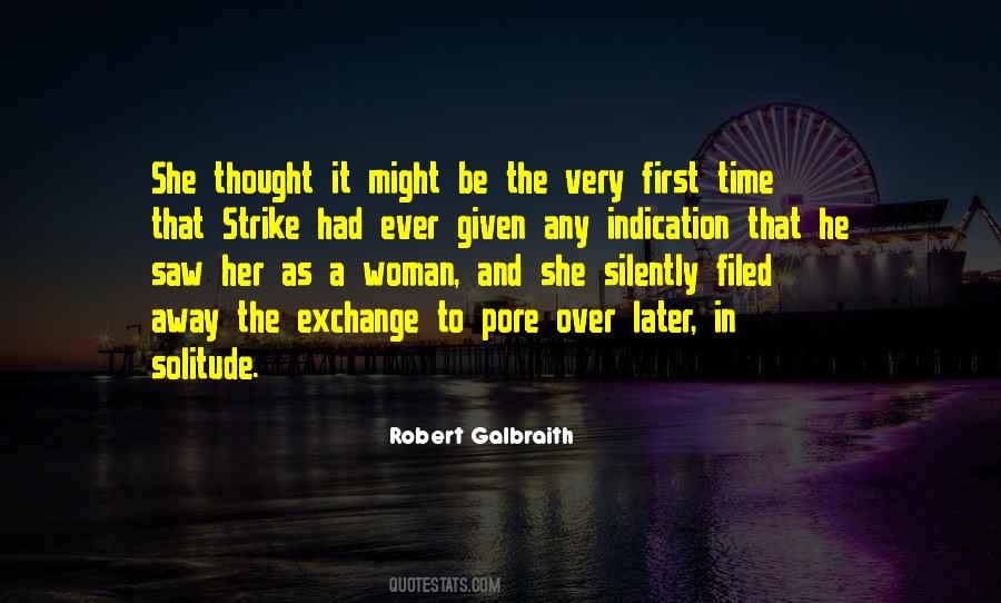 Robert Galbraith Quotes #99461