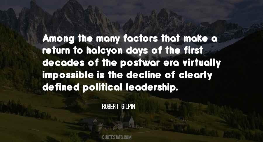 Robert Gilpin Quotes #1525518