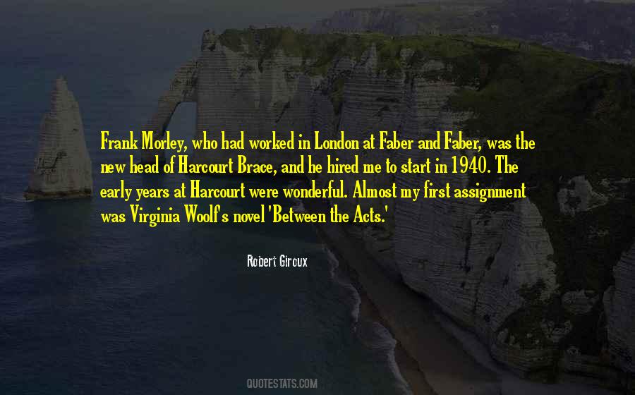 Robert Giroux Quotes #117010 Robert Giroux Quotes #117010