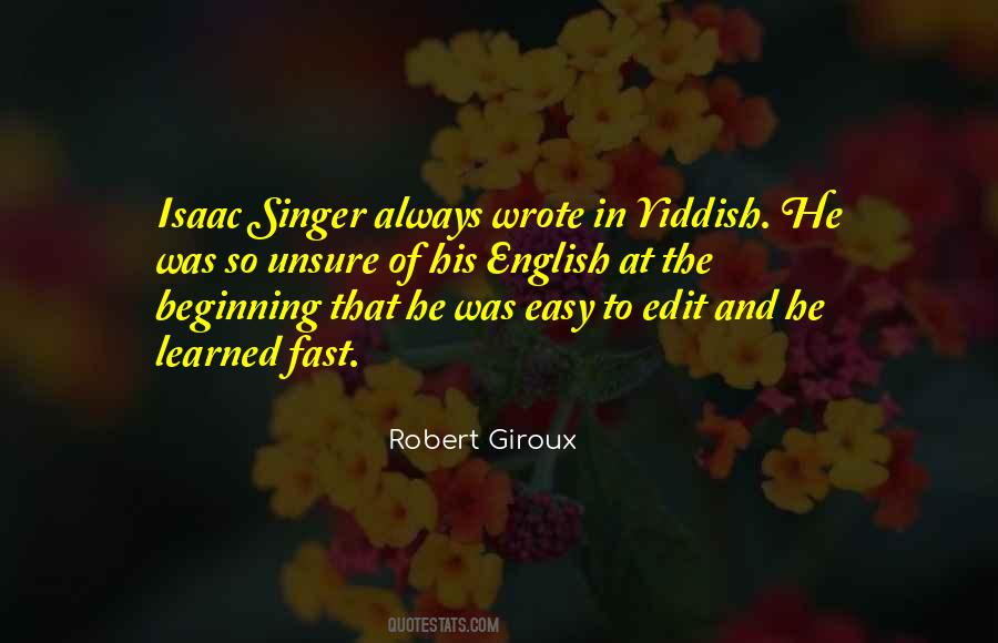 Robert Giroux Quotes #1606480