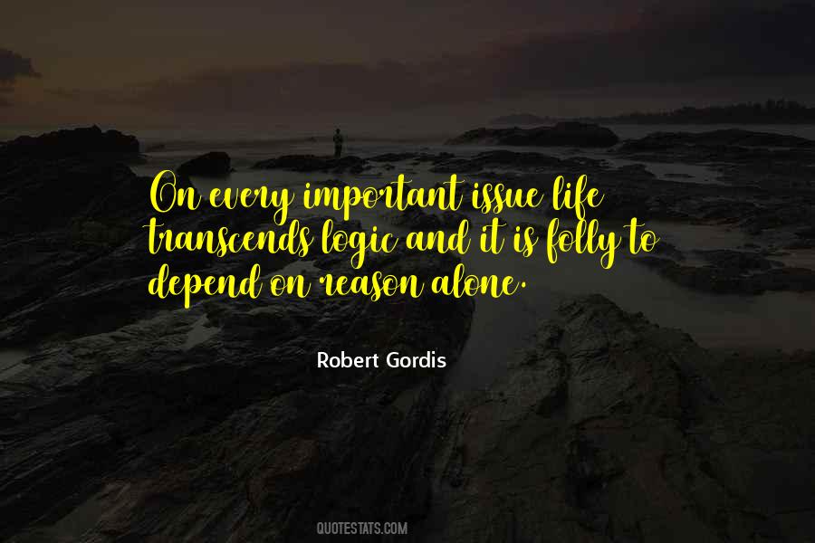 Robert Gordis Quotes #27425