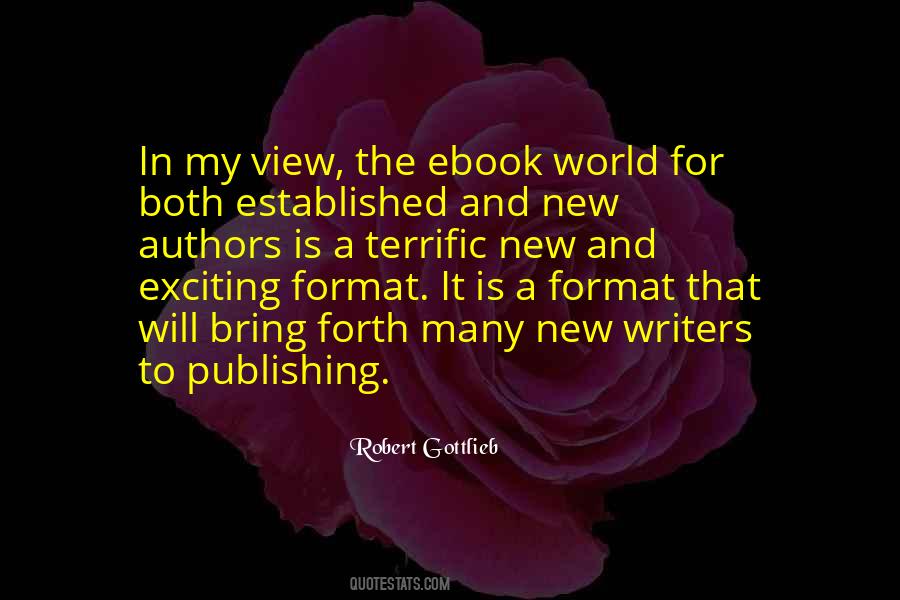 Robert Gottlieb Quotes #1474087