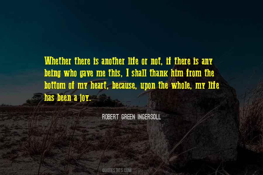 Robert Green Ingersoll Quotes #1534263