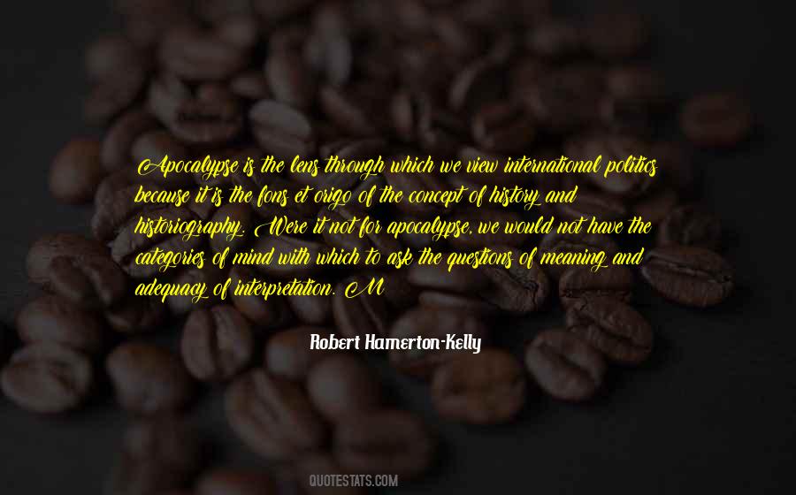 Robert Hamerton-Kelly Quotes #591509