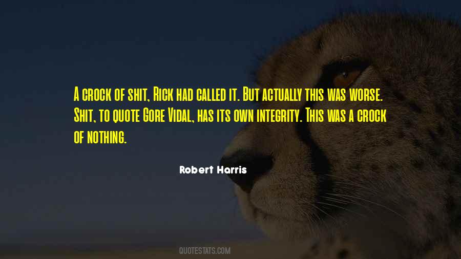 Robert Harris Quotes #915847