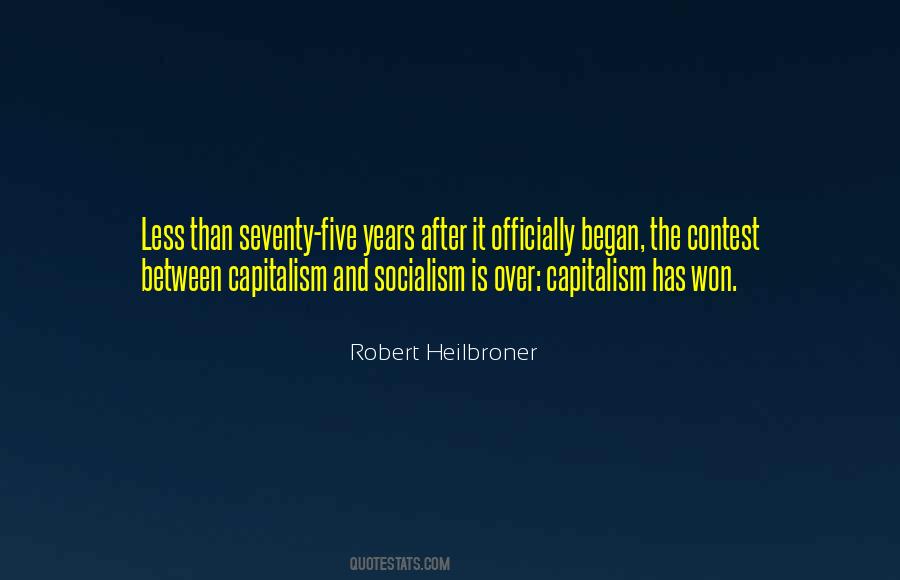 Robert Heilbroner Quotes #336199