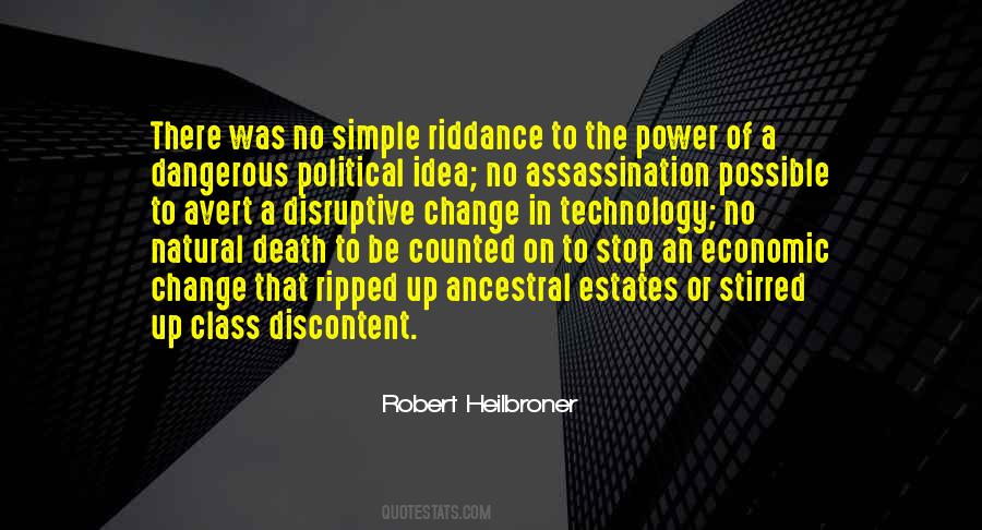 Robert Heilbroner Quotes #371055