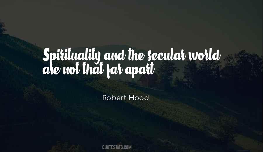 Robert Hood Quotes #671976