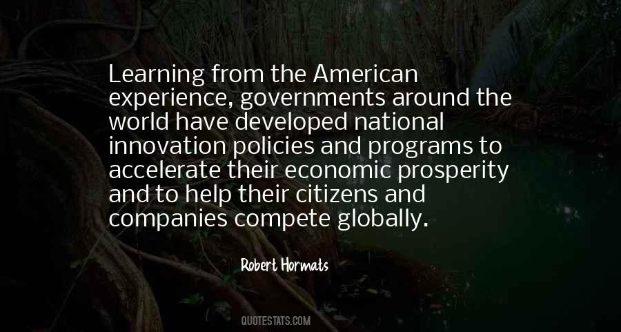 Robert Hormats Quotes #1007658