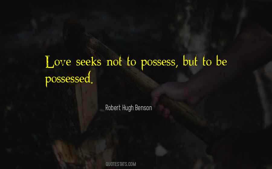Robert Hugh Benson Quotes #1550680