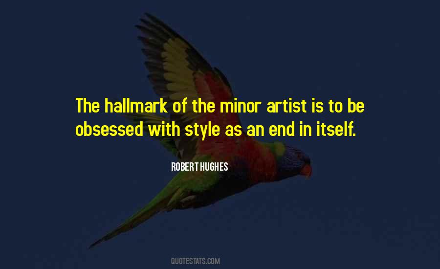 Robert Hughes Quotes #797753