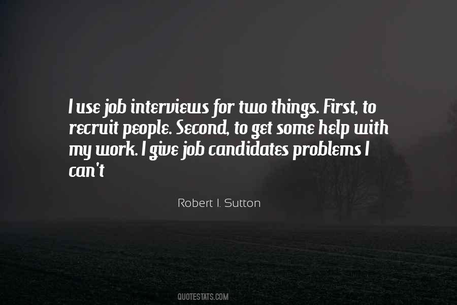 Robert I. Sutton Quotes #437709