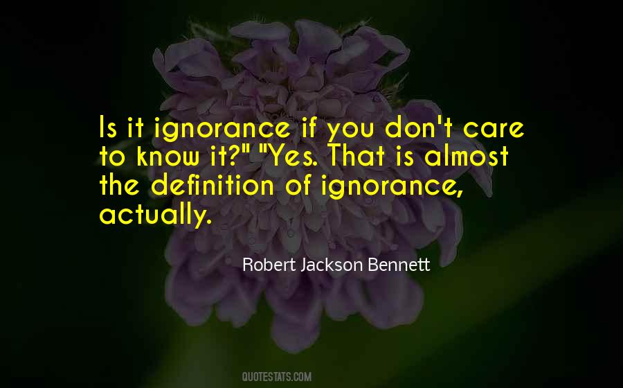 Robert Jackson Bennett Quotes #1074597