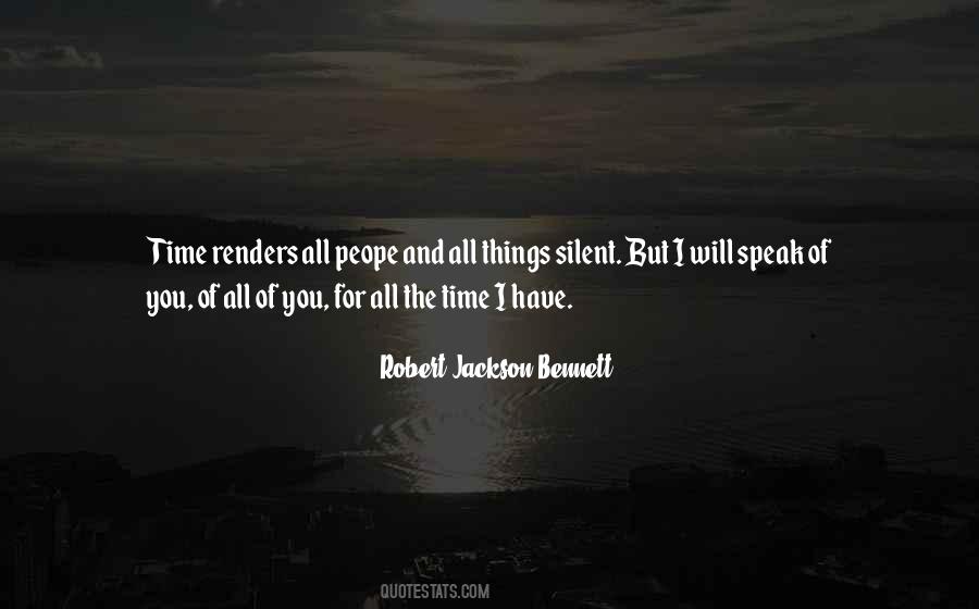 Robert Jackson Bennett Quotes #107594