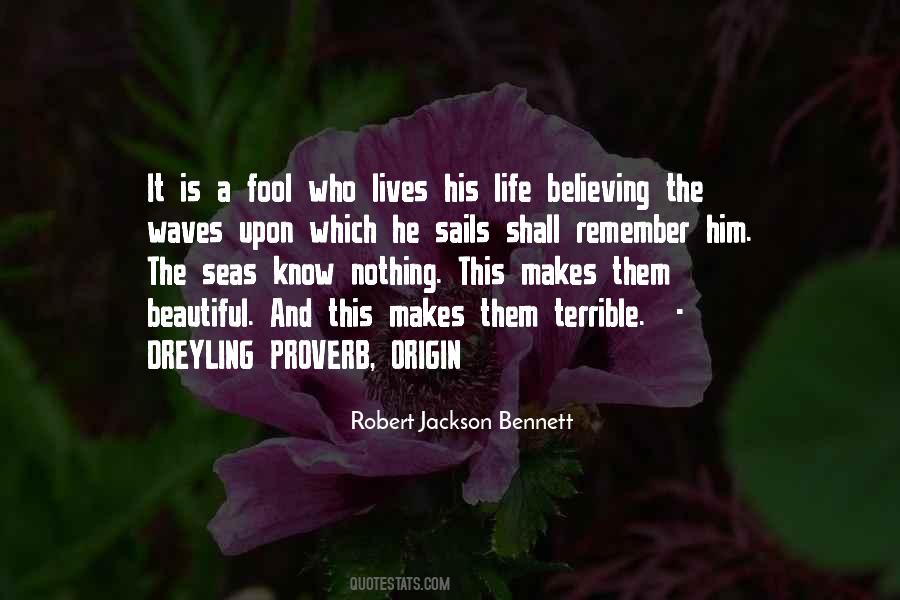 Robert Jackson Bennett Quotes #1356236