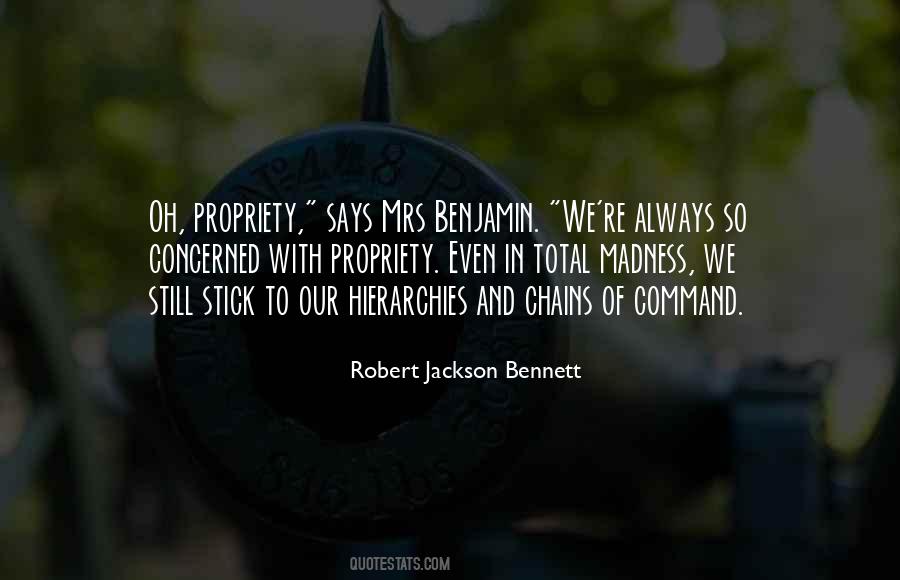 Robert Jackson Bennett Quotes #1423310