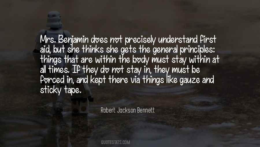 Robert Jackson Bennett Quotes #1829624