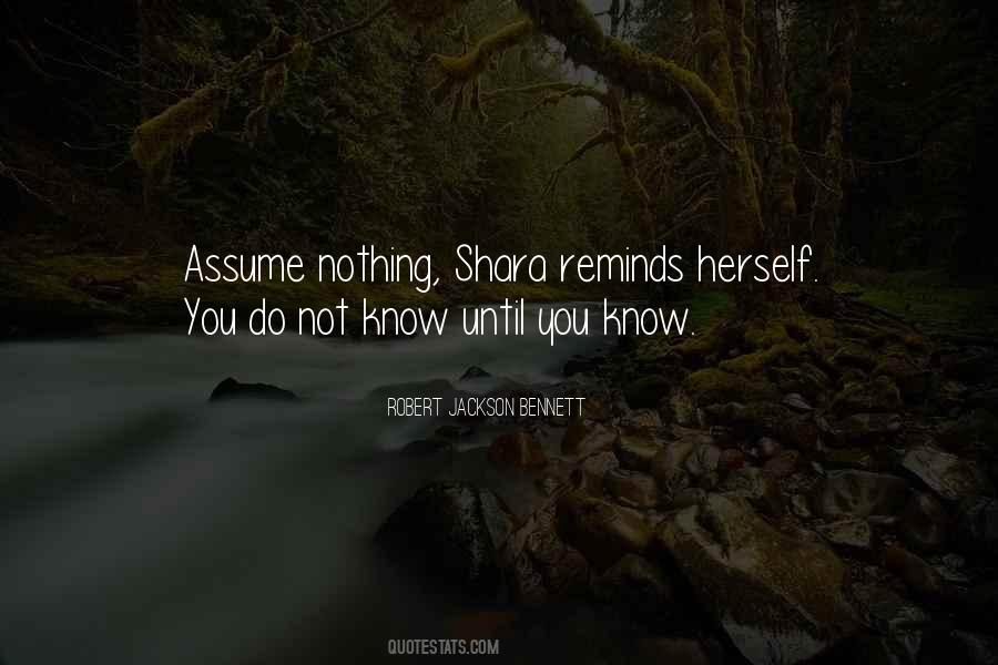 Robert Jackson Bennett Quotes #234628